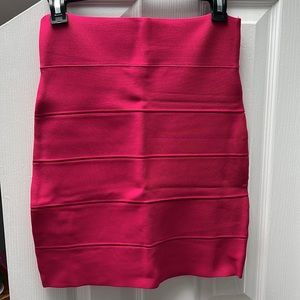 BCBG hot pink skirt